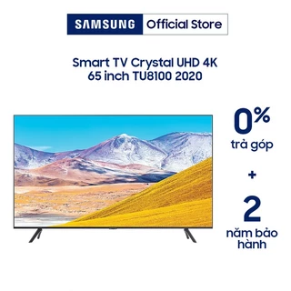 Smart Tivi 4K UHD Samsung 65 inch UA65TU8100KXXV - Miễn phí lắp đặt