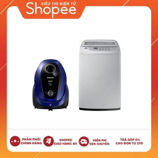 [Mã ELHA10 giảm 6% đơn 5TR] Miễn phí lắp đặt_Combo Máy Giặt Cửa Trên SamSung WA72H4000SG (7.2kg), Máy hụt bụi Samsung