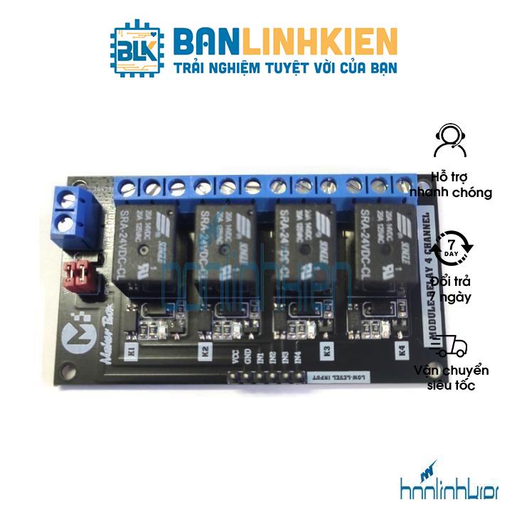 Module Relay 4 Kênh 24V RL24-4 (Kích Mức Thấp) | Shopee Việt Nam