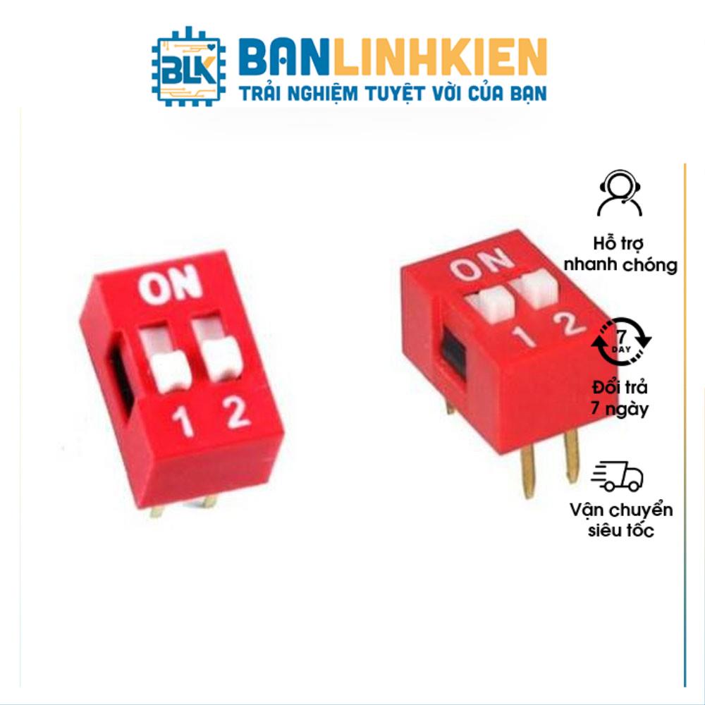 Công Tắc Bit 2P (2 Số) Màu Đỏ | Shopee Việt Nam