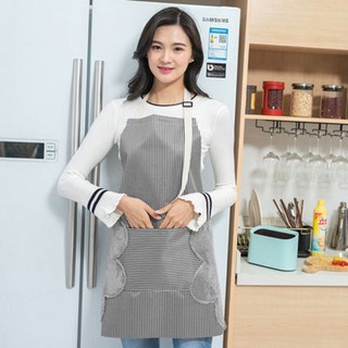 Tạp Dề Chống Thấm Kèm Khăn Lau Tay 2 Bên – Tạp Dề Chống Dầu | Tạp Dề Nhà Bếp Đa Năng Có Túi