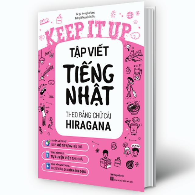 Sách Keep It Up Tập Viết Tiếng Nhật Theo Bảng Chữ Cái Hiragana Shopee Việt Nam 