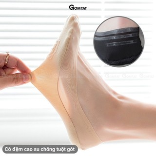 [DEAL SỐC] Tất mang giày búp bê tàng hình GOMTAT, vớ hài nữ chống tuột đi giày lười thoáng khí - TNBB