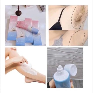 Kem Tẩy Lông Vanekaa Thái Lan Cho Da Nhạy Cảm Từ Thiên Nhiên Wax lông 120ml CHE TÊN