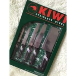 [Hàng Thái BH 5 năm] bộ dao kiwi thái lan set dao kiwi thái lan bộ dao nhà bếp cao cấp Cán Gỗ/ Bộ Dao Cán Nhựa — ảnh 4