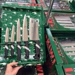 [Hàng Thái BH 5 năm] bộ dao kiwi thái lan set dao kiwi thái lan bộ dao nhà bếp cao cấp Cán Gỗ/ Bộ Dao Cán Nhựa — ảnh 7