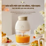 Combo Nồi Nấu Cháo Chậm BEAR 1.6L NNC16 & Máy Xay Ăn Dặm 6 Lưỡi D02Q1 Nồi Nấu Chậm Nồi Chưng Yến Hấp Hầm Cách Thuỷ — ảnh 6