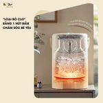 Bình Thủy Điện Bear 5L Bình Đun Nước Nóng Đun Sôi Siêu Nhanh Khử Clo Bình Đun Nước Giữ Nhiệt Có Đèn Dịu Nhẹ SB-BTD5L — ảnh 3