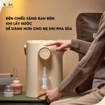 Bình Thủy Điện Bear 5L Bình Đun Nước Nóng Đun Sôi Siêu Nhanh Khử Clo Bình Đun Nước Giữ Nhiệt Có Đèn Dịu Nhẹ SB-BTD5L — ảnh 4