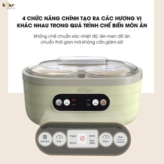 ( HCM HỎA TỐC 2H ) Máy Làm Sữa Chua Bear SB-SC10C, 1.7Lít Lên Men Tự Động Tiết Kiệm Thời Gian Đảm Bảo An Toàn Vệ Sinh