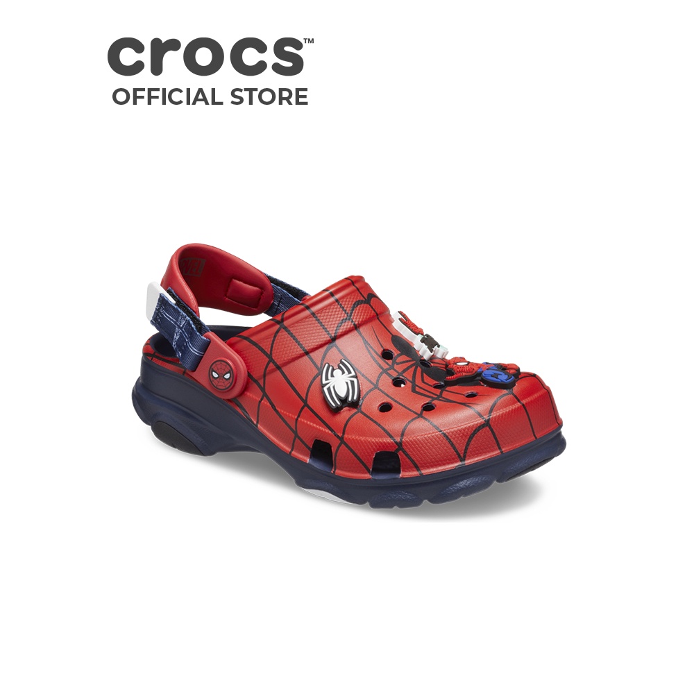 Giày Clog Trẻ Em Crocs Team Spider-Man All-Terrain - Navy | Shopee Việt Nam