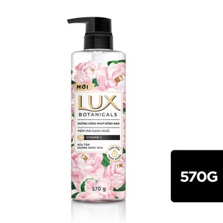 Sữa Tắm Lux Botanicals Hương Nước Hoa Cao Cấp Sáng Mịn Rạng Ngời 570G