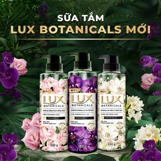 Sữa Tắm Lux Botanicals Hương Nước Hoa Cao Cấp Sáng Mịn Rạng Ngời 570G