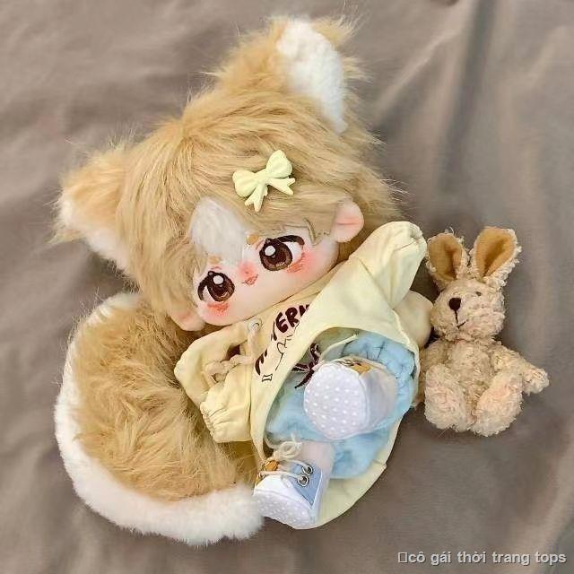 Búp bê bông hình chú chó con siêu dễ thương 20 cm không có thuộc tính ...