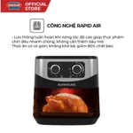 [Chính hãng] Nồi chiên không dầu 9L Sunhouse SHD4035 dung tích 9L chiên nướng được lượng lớn thức ăn | Chống dính cao — ảnh 2