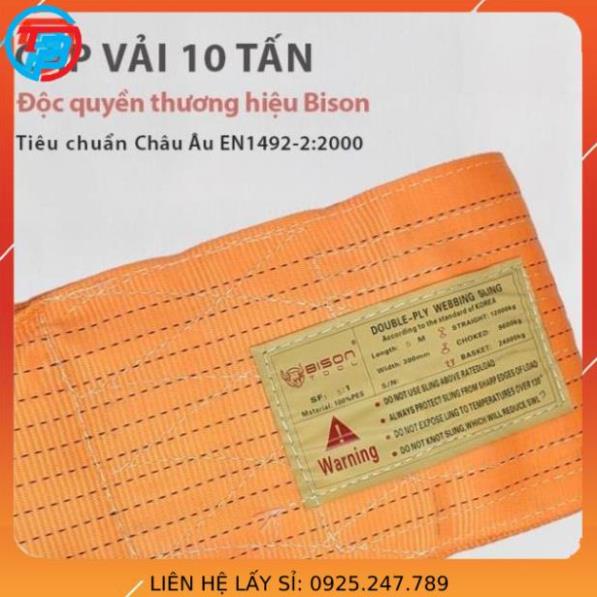 Dây Cáp Vải Cẩu Hàng - Hệ số 5:1 ( Đủ size- Loại 10T) | Shopee Việt Nam