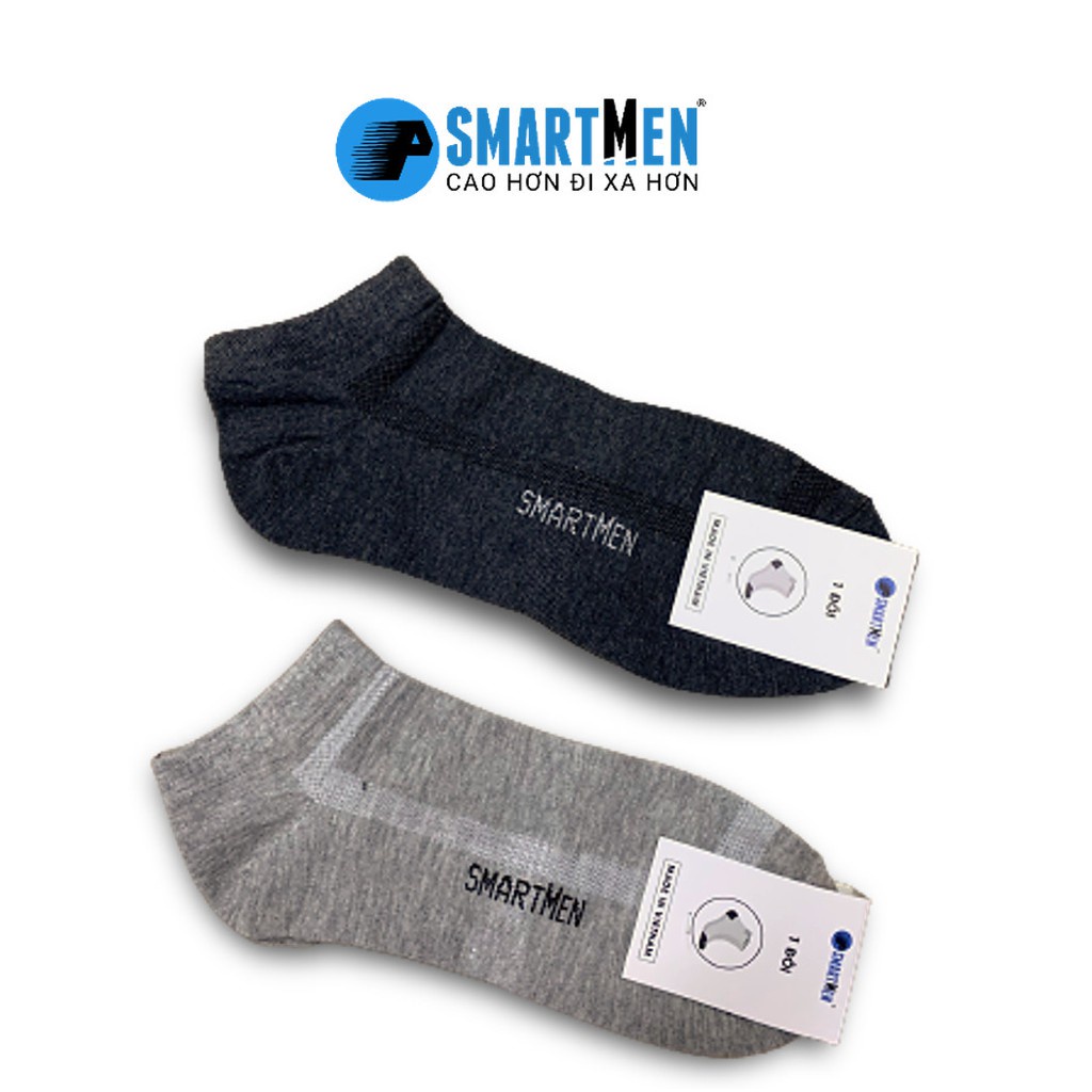 Ảnh Tất Cotton SMARTMEN kháng khuẩn chống mồ hôi 2