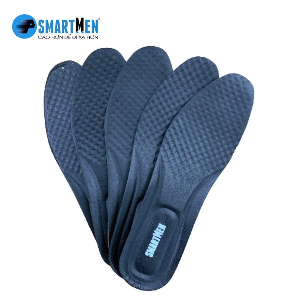 Ảnh Lót giày Lòng máng Cao su non Nguyên khối SMARTMEN (1 đôi lót) 1