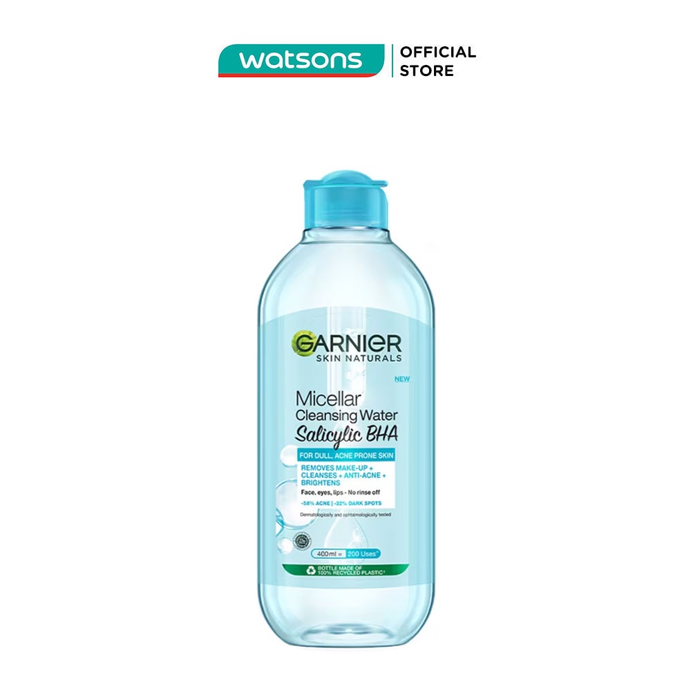 Ảnh Nước Tẩy Trang Garnier Micellar Cleansing Water Salicylic BHA 400ml 1