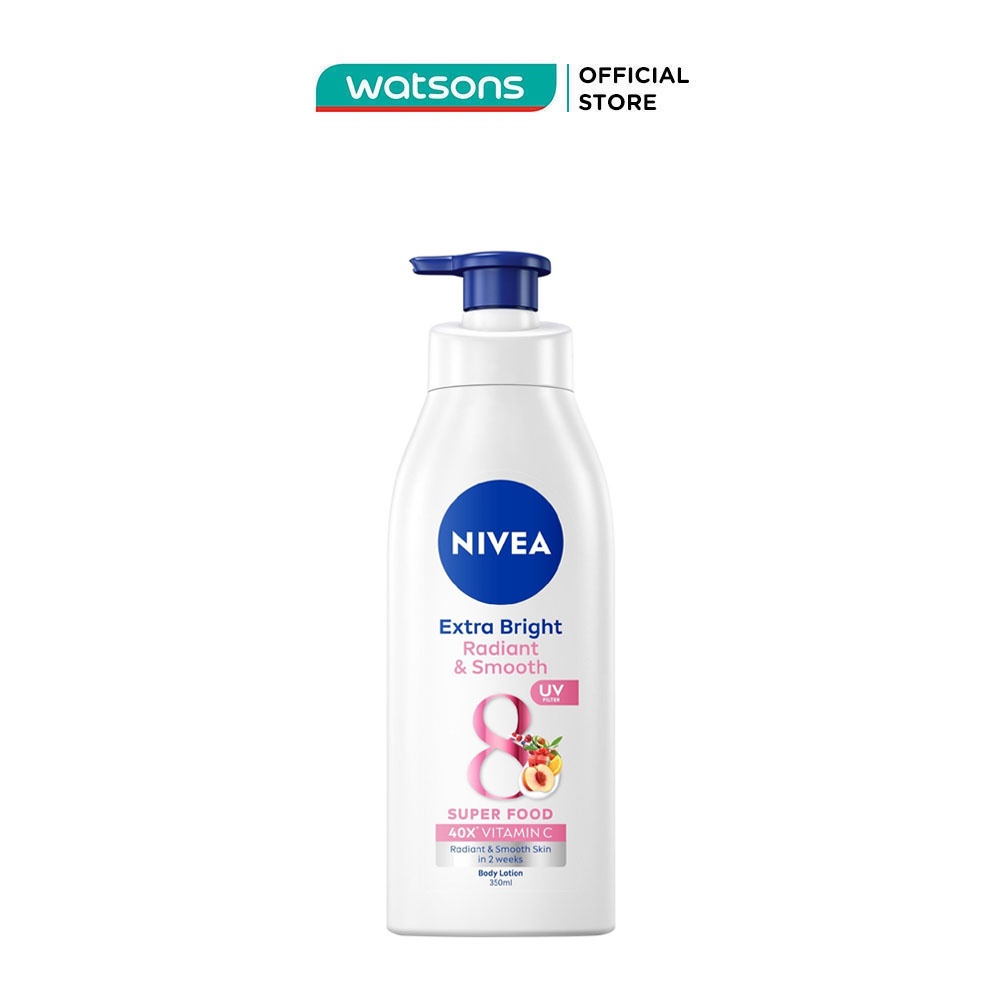Sữa Dưỡng Thể Nivea Dưỡng Da Sáng Mịn Ban Ngày 350ml
