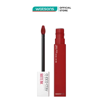[Mã FMCGWA101 giảm 8% đơn 250K] Son Kem Lì Maybelline New York Superstay Matte Ink Brooklyn Blush 5ml