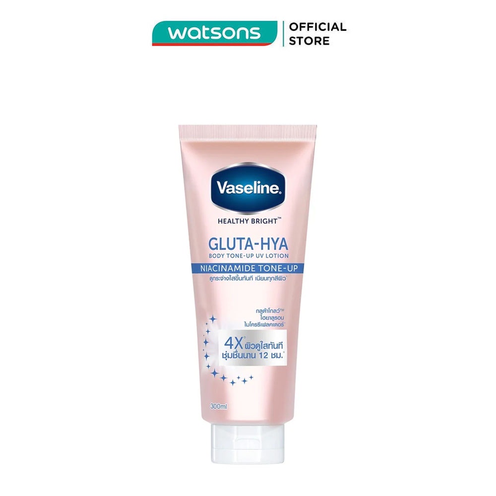 Sữa Dưỡng Thể Vaseline Gluta-Hya Nâng Tông Tức Thì 300ml