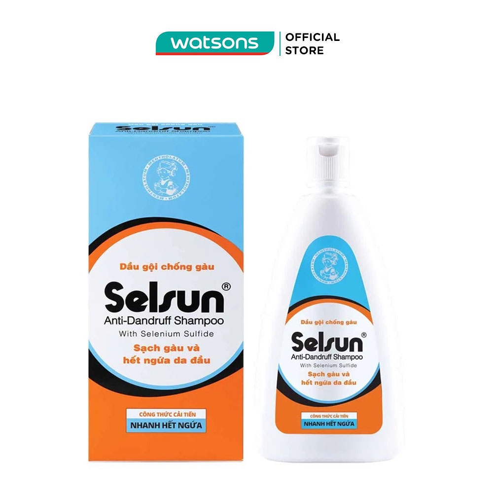 Ảnh Dầu Gội Selsun Sạch Gàu Anti-Dandruff Shampoo 250ml 1