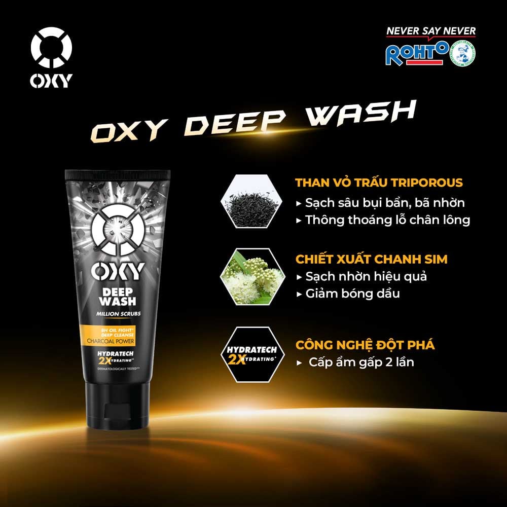 Ảnh Kem Rửa Mặt Tác Động Sâu Oxy 100g 3