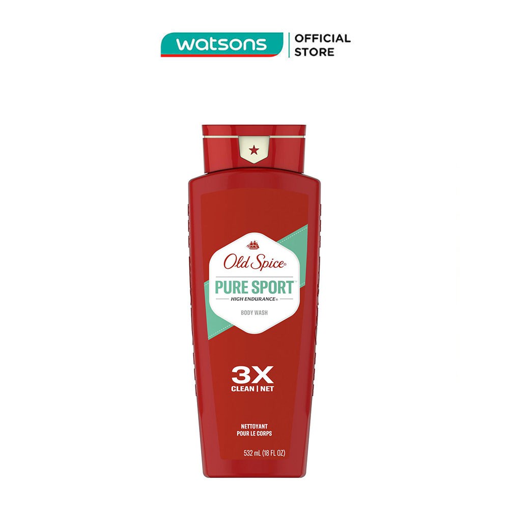 Sữa Tắm Old Spice Pure Sport High Endurance 532ml