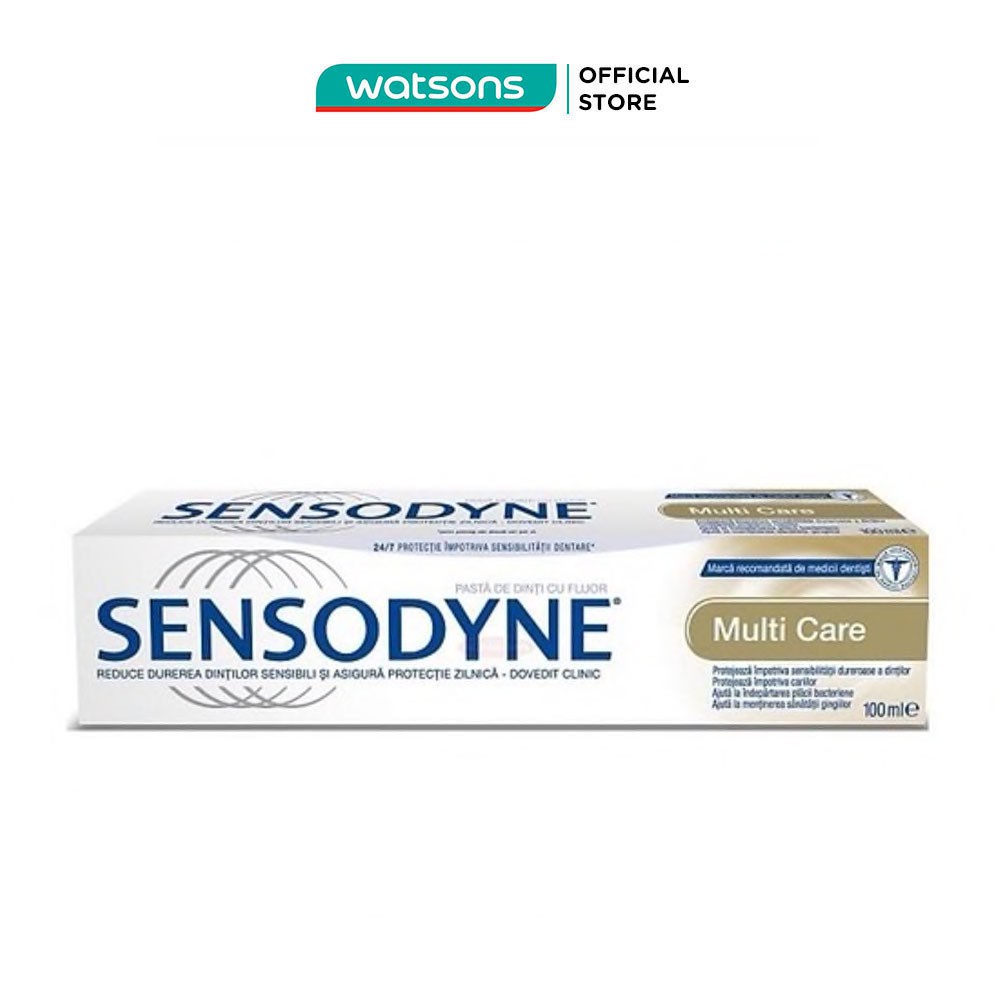 Kem Đánh Răng Bảo Vệ Toàn Diện Sensodyne Multi Care 100g | Shopee Việt Nam