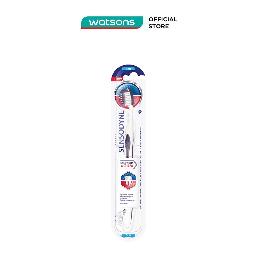 Bàn Chải Đánh Răng Sensodyne Sensitivity & Gum Soft Lông Tơ Mềm Mại 1 Cây