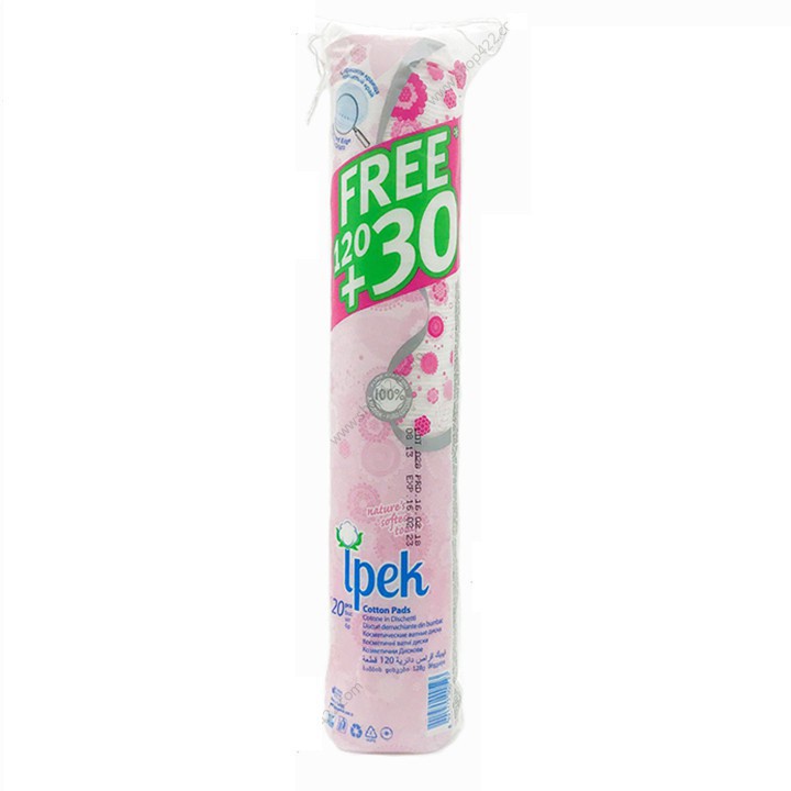Ảnh Bông Tẩy Trang Ipek 100 Miếng + Thêm 30 Miếng 1