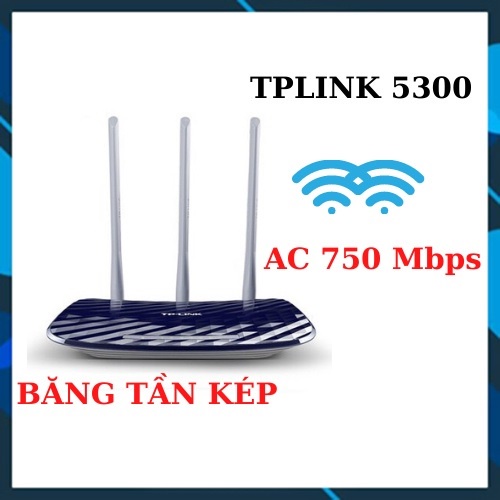 Bộ Phát Wifi Băng Tần Kép TP-Link 5300 3 râu XUYÊN TƯỜNG ( mới 90-99% ...