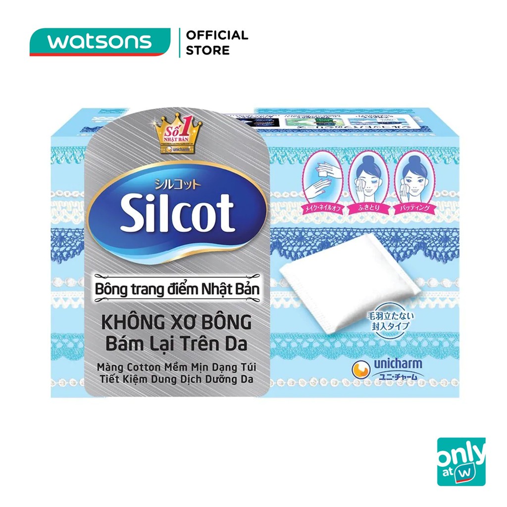 Ảnh Bông Tẩy Trang Silcot 82 Miếng/hộp 1