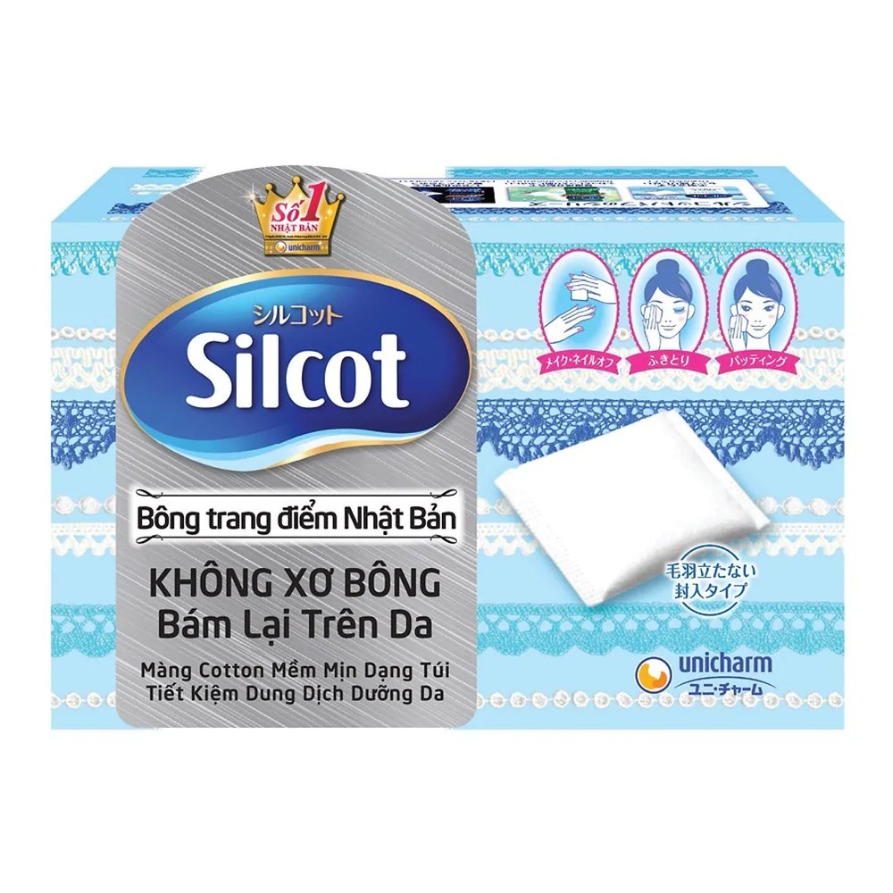 Ảnh Bông Tẩy Trang Silcot 82 Miếng/hộp 2