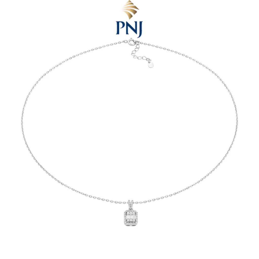 Dây cổ Bạc Đính Đá CZ PNJSilver XMXMW060025 | Shopee Việt Nam
