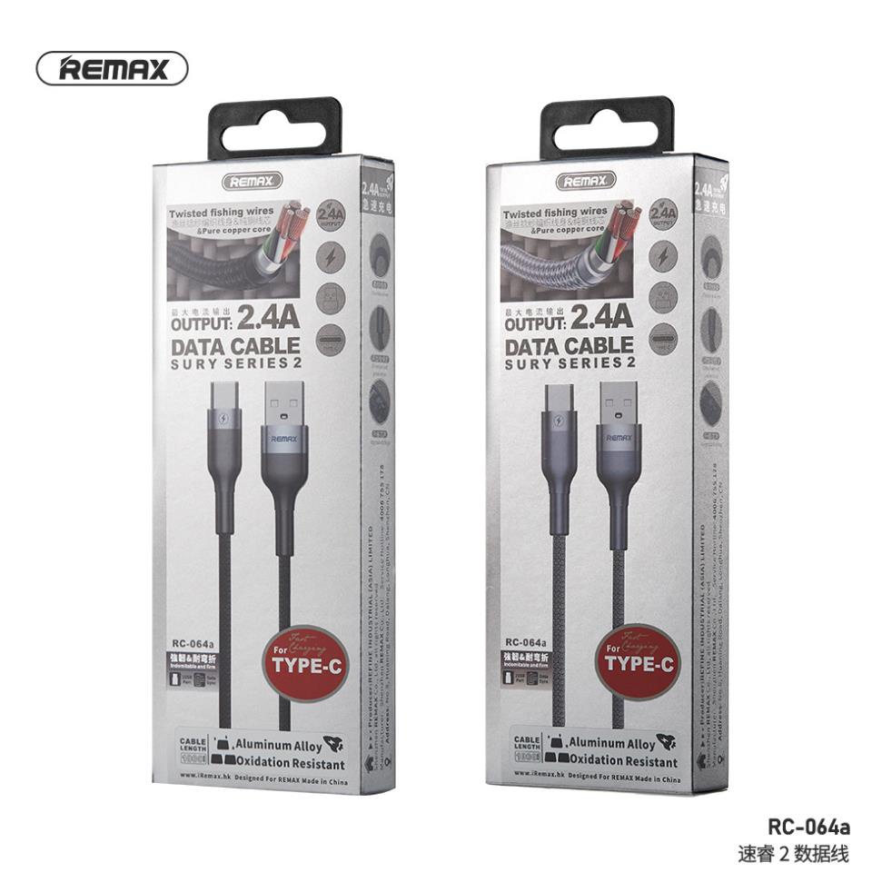 Cáp Sạc Nhanh Type C Remax RC-064a Hỗ Trợ Truyền Dữ Liệu 480mp/s Remax ...