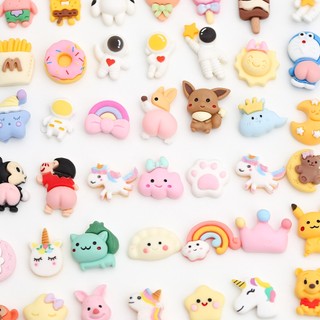 Sticker cute 3D chính hãng,charm dán bình nước hình dán nổi trang trí ốp điện thoạ, mũ bảo hiểm
