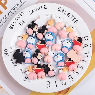 Sticker cute 3D chính hãng,charm dán bình nước hình dán nổi trang trí ốp điện thoạ, mũ bảo hiểm