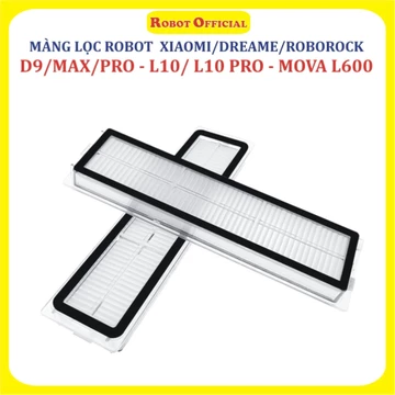 Phụ kiện robot hút bụi lau nhà Xiaomi Dreame D9, D9 Max, L10 , L10 Pro , Màng lọc hepa, Tấm lọc, Lọc Bụi .