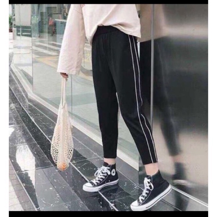 [HÌNH THẬT SP] Quần Sport 2 sọc mini giới tính đều mặc đc. PK1