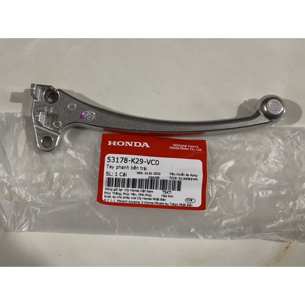 Thái Công Tay phanh bên trái SH MODE chính hãng Honda (53178-K29-VC0