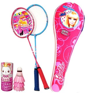 Vợt Cầu Lông Hellokitty Hello Kitty Màu Hồng Chính Hãng Bé Gái Người Lớn Trẻ Em Dễ Thương Siêu Nhẹ Đôi Beat Set