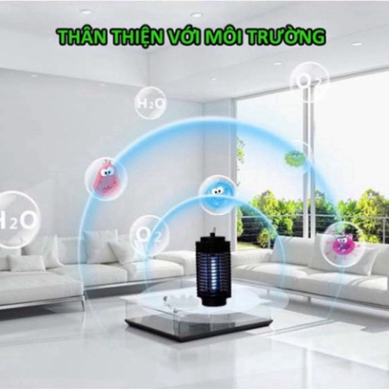 Đèn Bắt Muỗi Thông Minh Sử Dụng Sóng Âm - Máy Bắt Muỗi Tiêu Diệt Côn Trùng,ĐÈN BẮT MUỖI TỰ ĐỘNG