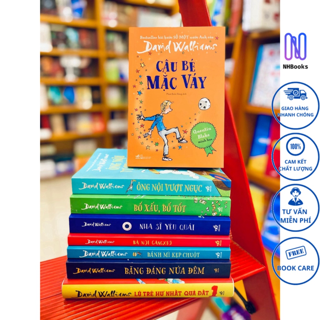 Ảnh Sách - Cậu bé mặc váy (David Walliams) - NHBOOK - Nhã Nam 1