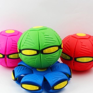 Đồ Chơi Bóng UFO Biến Hình Phát Sáng Cho Bé | Ép Thành Đĩa Bay Tự Bật Thành Bóng Hot Trend