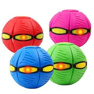 Đồ Chơi Bóng UFO Biến Hình Phát Sáng Cho Bé | Ép Thành Đĩa Bay Tự Bật Thành Bóng Hot Trend