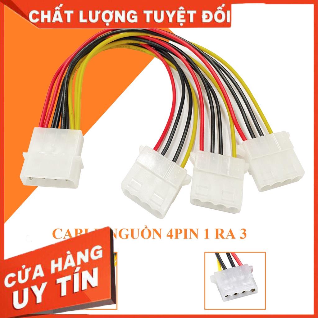 HCM- Cáp nguồn 4 pin 1 ra 3 - Cable nguồn 4 pin 1 ra 3 | Shopee Việt Nam