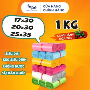 Túi Gói Hàng Niêm Phong 17x30,20x30,25x35 Loại Dày Siêu Dai Chống Nước Niêm Phong Đóng Hàng