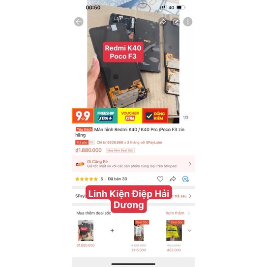 Màn hình Xiaomi Redmi K40 /K40 pro / Poco F3 zin | BigBuy360 - bigbuy360.vn